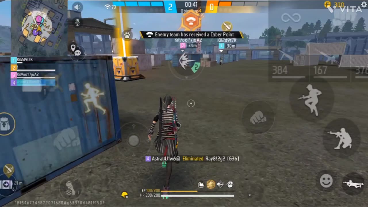 Ultimate Free Fire Gameplay | OP Legend's Thrilling Victory Royale!"