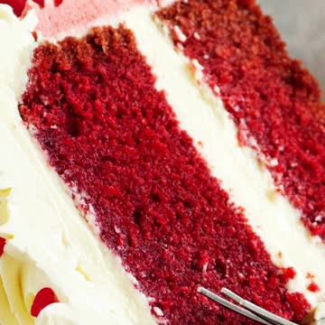 Keto Red Velvet Cake - Dessert - Snack - Yummy - #shorts