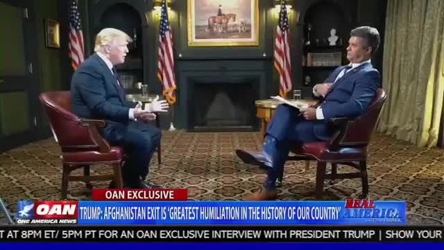Dan Ball - OAN: Exclusive Interview with the 45th President of the United States, Donald J. Trump