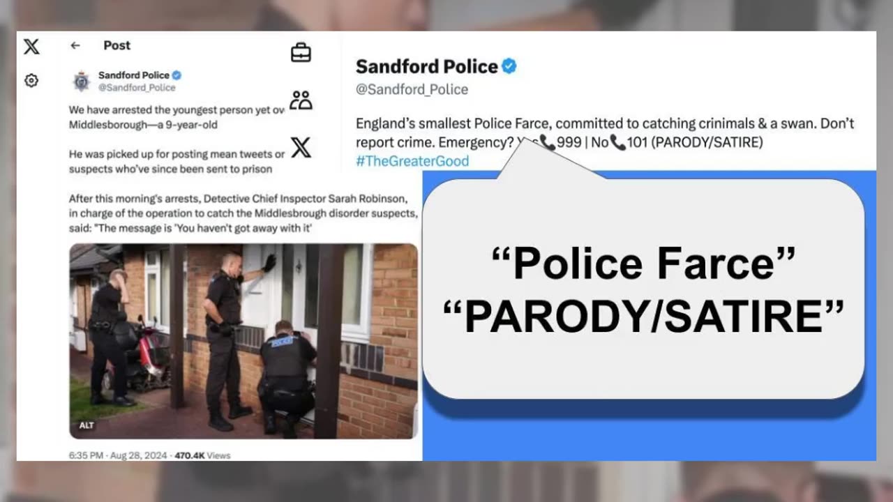 Fact Check: UK Police Did NOT Arrest 11-Year-Old For 'Mean Tweets' -- Arson, Violent Disorder