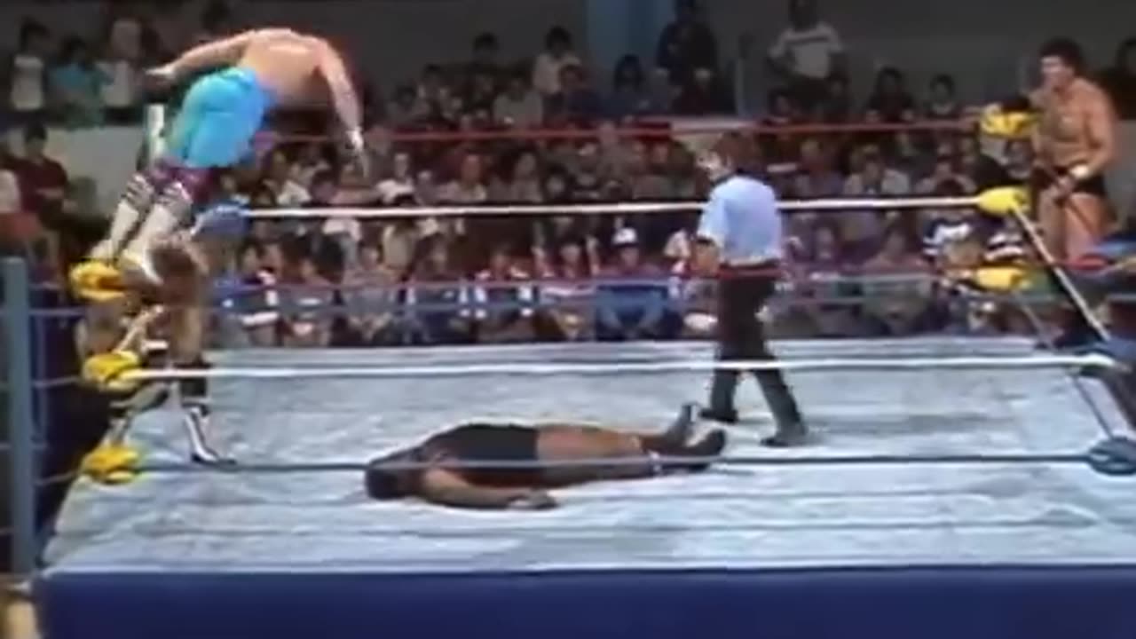 Bret Hart / Dynamite Kid vs Troy Alexander / Iron Mike Sharpe