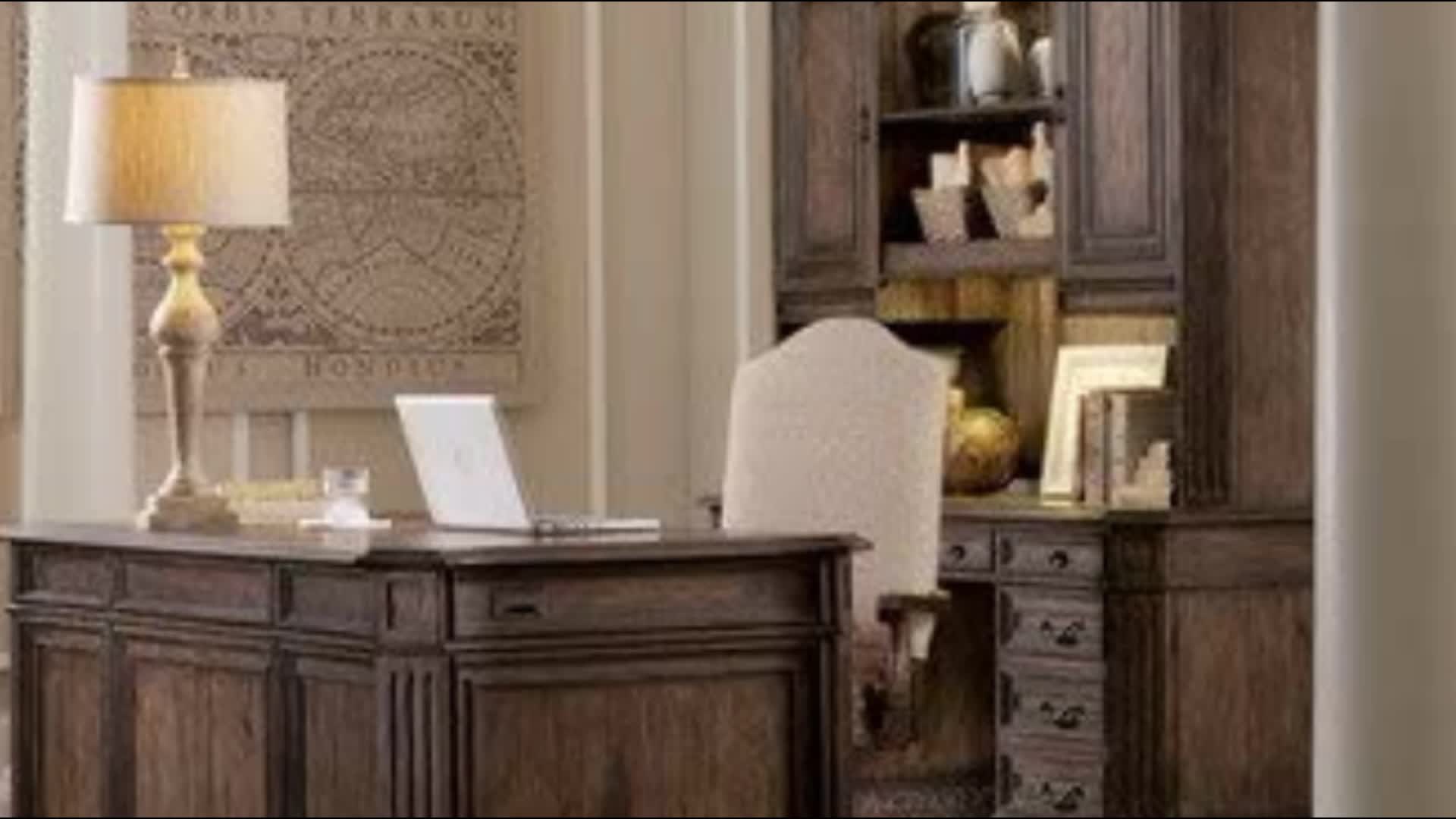 Rhapsody Executive Desk with Keyboard Tray