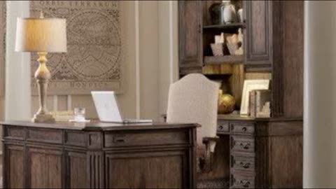 Rhapsody Executive Desk with Keyboard Tray