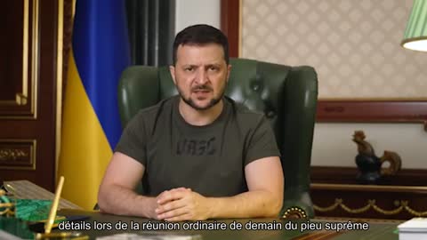 Discours du soir de Volodymyr Zelensky. À propos des restrictions de mouvement.