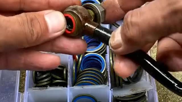 Sealing ring replacement car repair automobile maintenance