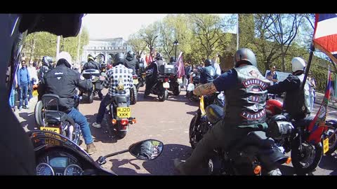 Rolling Thunder UK - Thurrock Services Essex to Westminster London