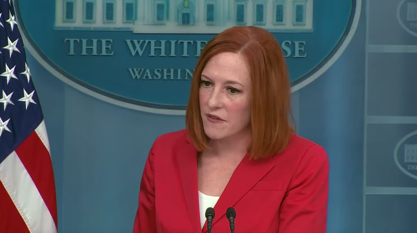 Psaki is asked if the White House feels any responsibility for the death of the National Guard soldier who drowned trying to save two migrants