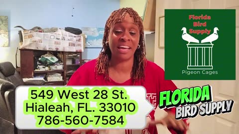 E.M.P.S. "FLORIDA BIRD SUPPLY" UNBOXING PIGEON BREEDING CAGE