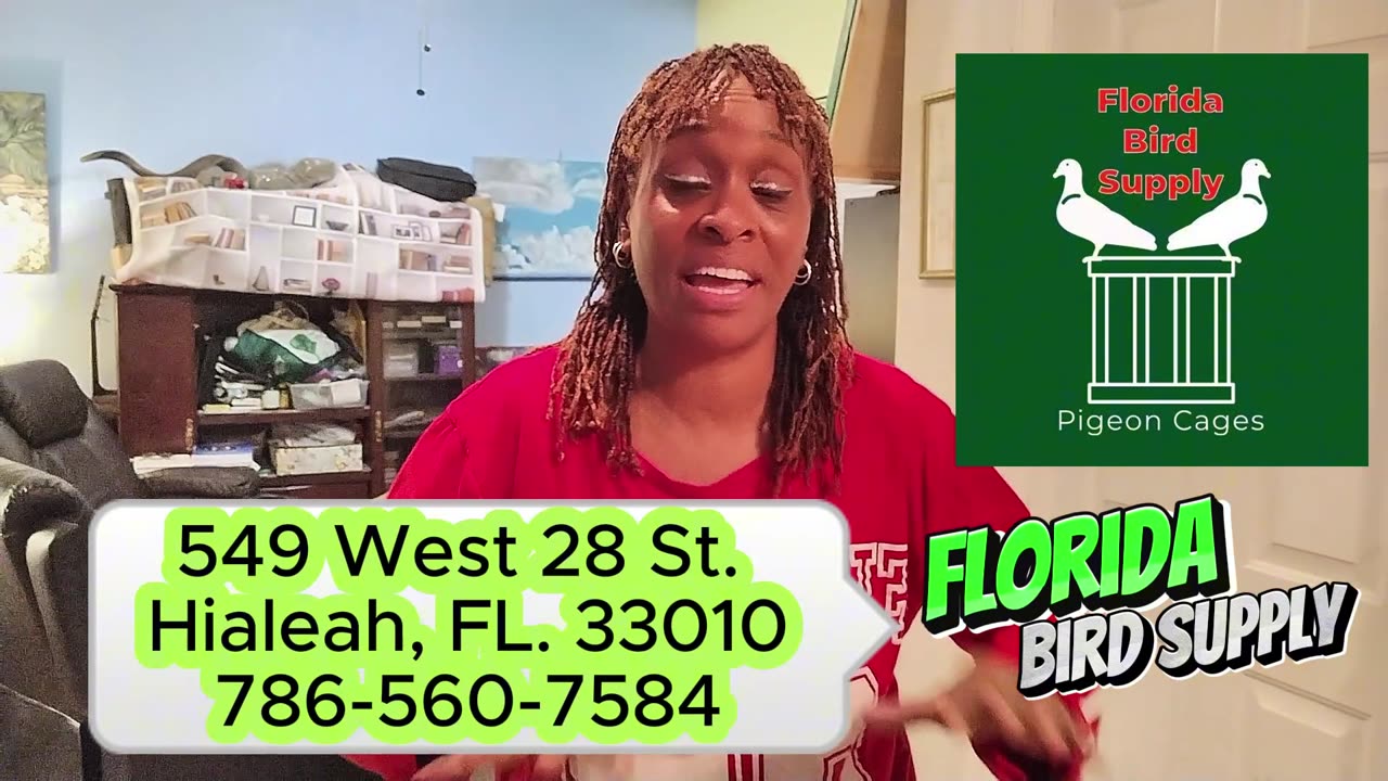 E.M.P.S. "FLORIDA BIRD SUPPLY" UNBOXING PIGEON BREEDING CAGE