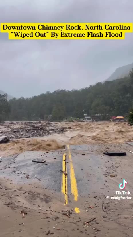 Southeast US right now. Entire towns have been wiped out.