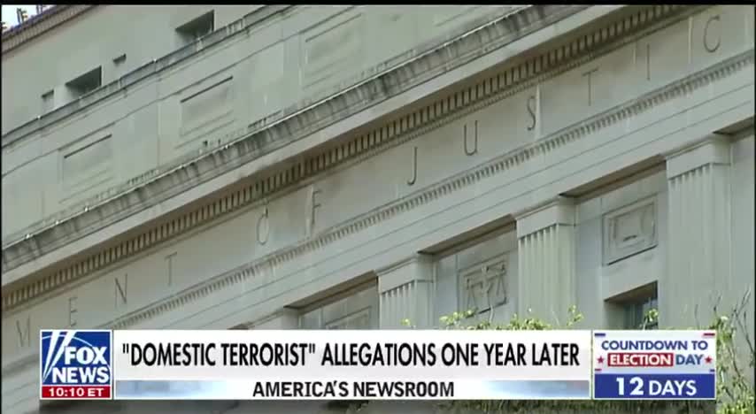 “Domestic Terrorist” Allegations One Year Later