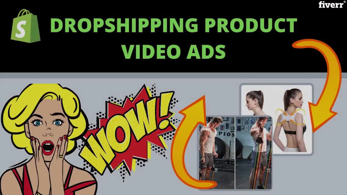 I will create facebook video ads for shopify dropshipping products