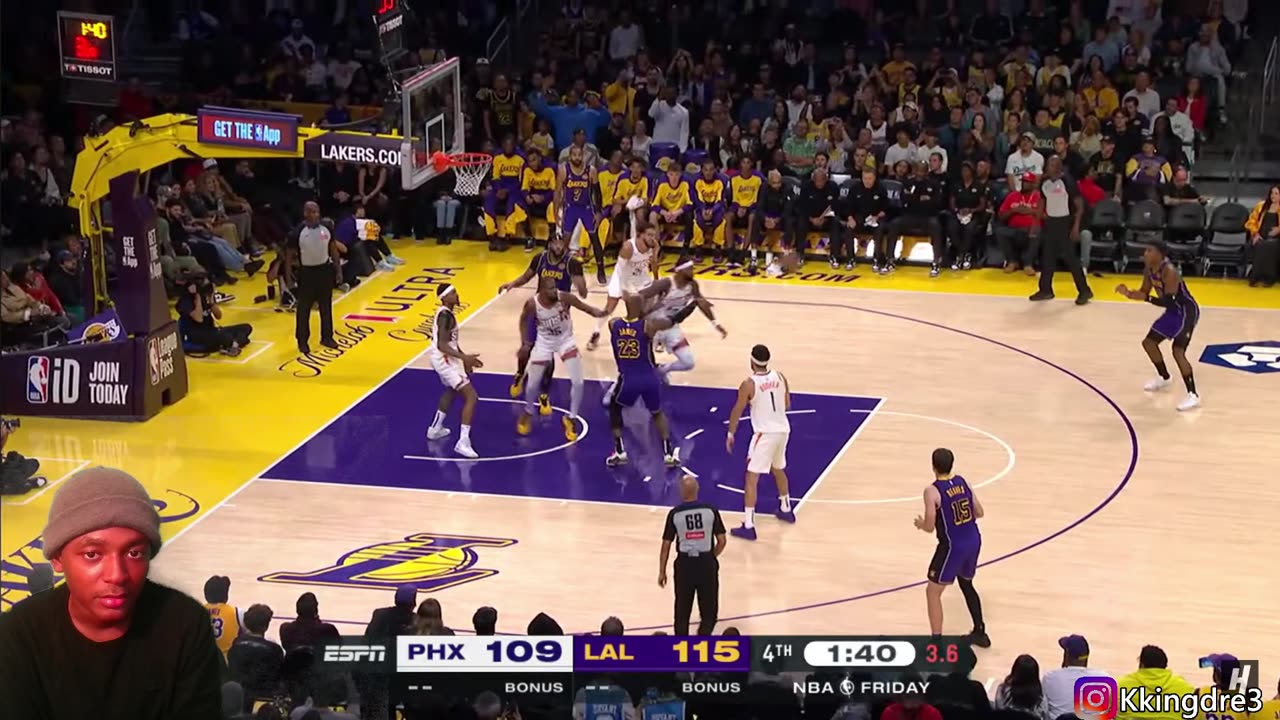 Lakers 2-0 Start! Los Angeles Lakers Vs Phoenix Suns Full Game Highlights