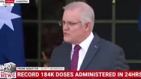 Australian Prime Minister Says Its Your Fault If You Took The Vaccine And Died