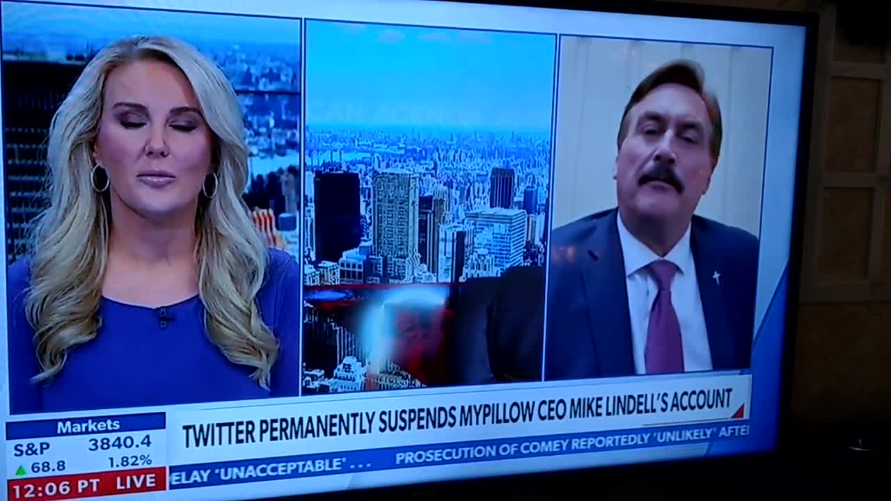 Newsmax attempts to silence Mike Lindell the My Pillow Guy
