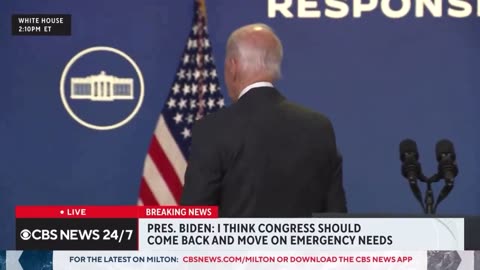 Joe Biden thinks Trump is still the president. “Get a life man and help these people.”