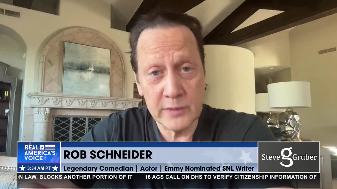 ROB SCHNEIDER TALKS FREE SPEECH BEING UNDER ATTACK