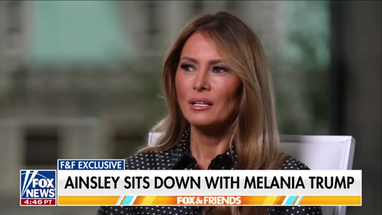 First Lady Melania Trump's Full Interview on Fox & Friends