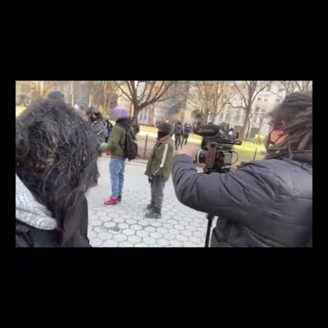 The streets of New York disrespecting Trump supporters