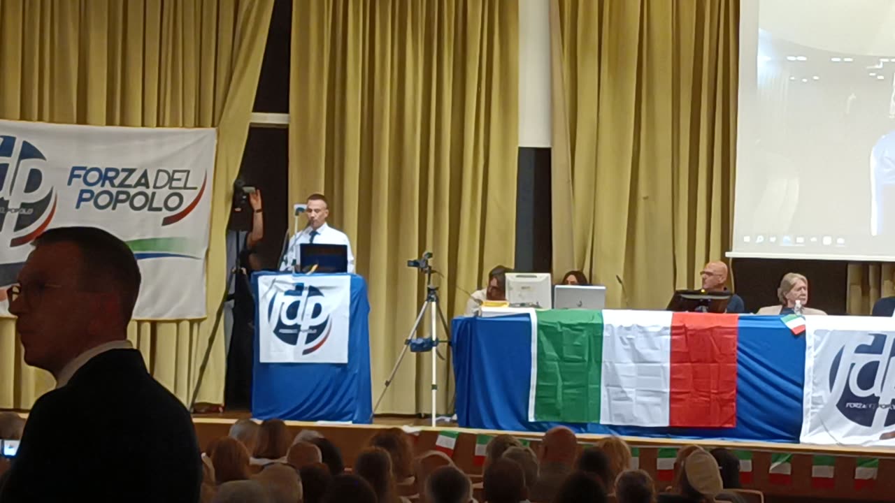 V° Congresso Nazionale di Forza del Popolo - Intervento di Lillo Musso - Segr. Nazionale