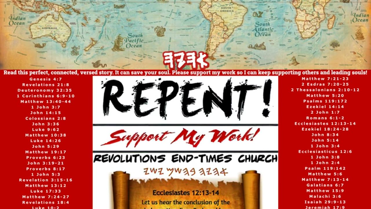 REPENT OR PERISH. Oh, What? You Don't Love My Videos?!?