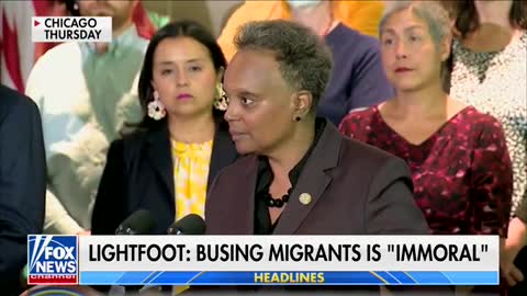 Lori Lightfoot cant’ handle one bus of illegals coming to Chicago