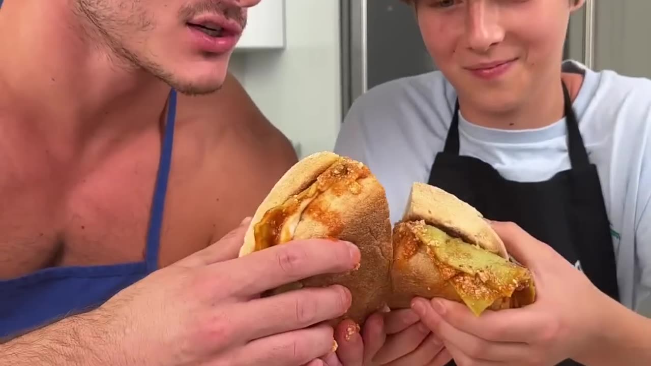 Lasagna sandwich 🥪