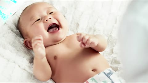 Music to make baby laugh