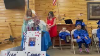 Scarlett’s preschool graduation 2021