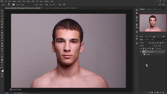 Photoshop Tutorial: Make Inner Face Separation Surreal in Photoshop 3