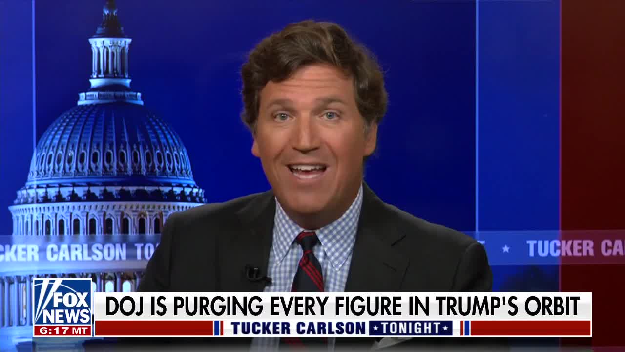 Tucker Carlson Goes Scorched Earth On FBI And Biden Over Trump Raid