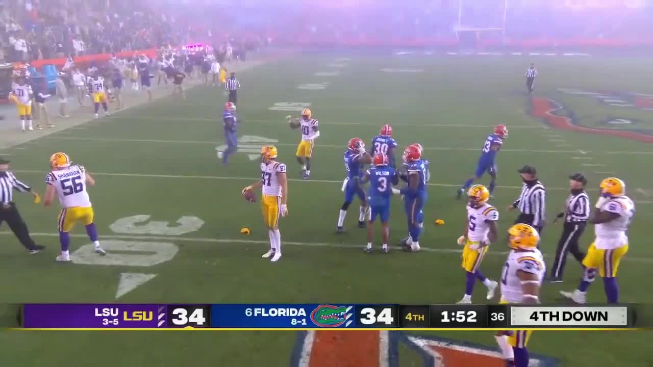 Who Throws a Shoe? Infamous LSU Tigers vs Florida Gators Parody Football 2020