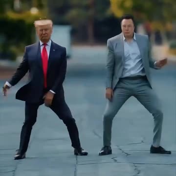Trump x Musk - Stayin Alive. Original dancers are Aubrey Fisher and Vik.