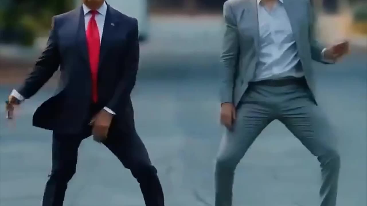 Trump x Musk - Stayin Alive. Original dancers are Aubrey Fisher and Vik.