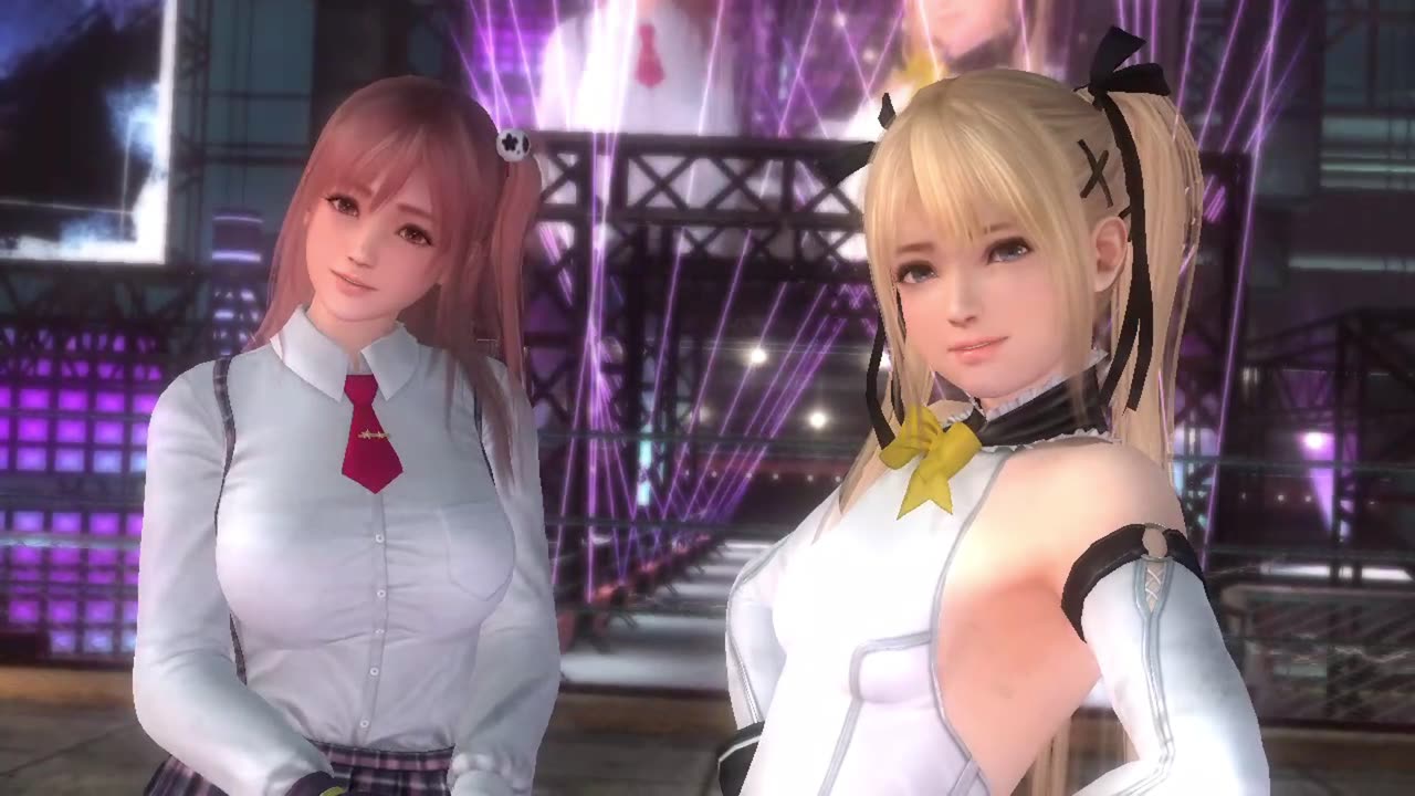 Marie Rose + Honoka vs Alpha-152 + Mai