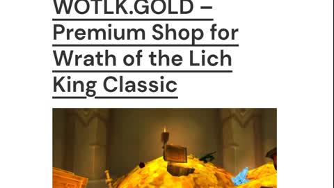 WOTLK Classic on Wordpress