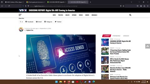 DIGITAL ID'S ARE COMING TO AMERICA