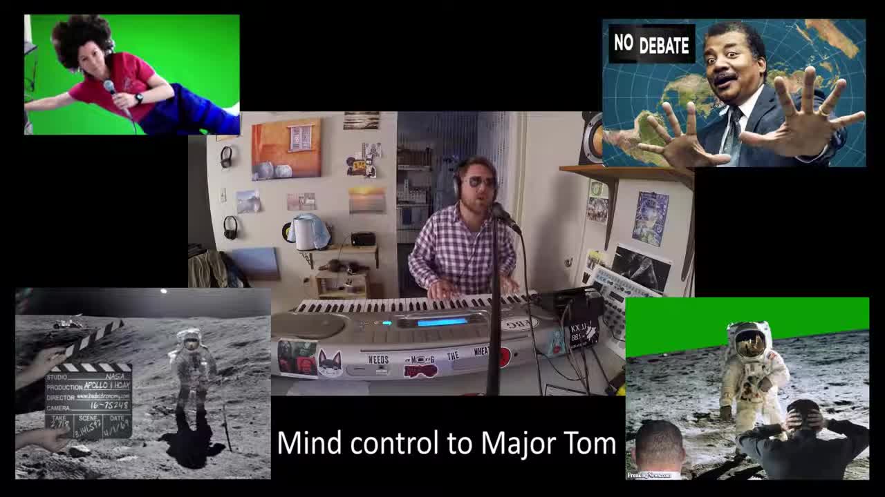 Flat Earth mind Control To Major Tom HD