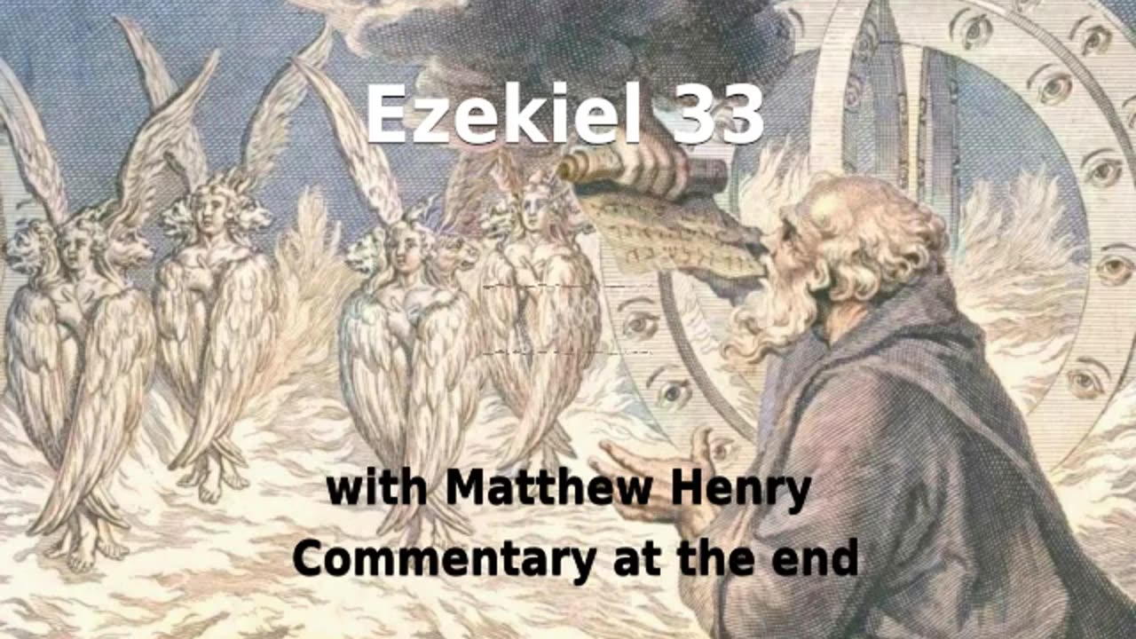 🚨️ Duty as a Watchman! Ezekiel 33 with Commentary. 💪️