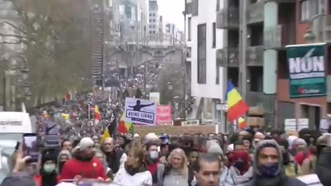 Protest In Brussels