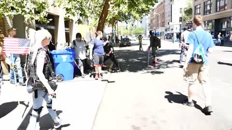 Antifa Attacks Patriots In Portland Oregon!