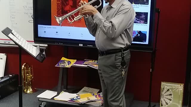 Band director trumpet skills