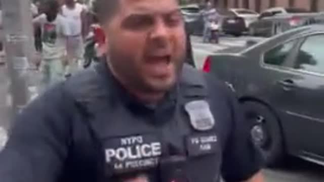 NYPD Officers Punched, Pelted With Bottles In NYC!!