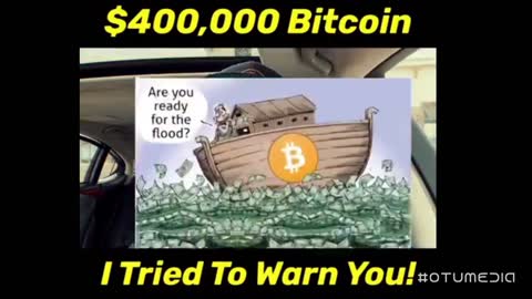 $400,000 Bitcoin | Tried to Warn You!