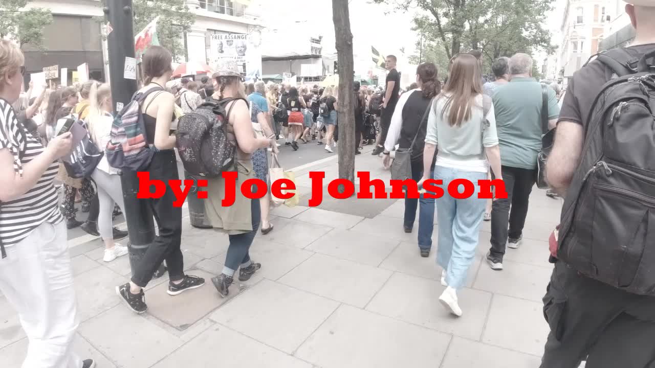 2021 June 26th London protest