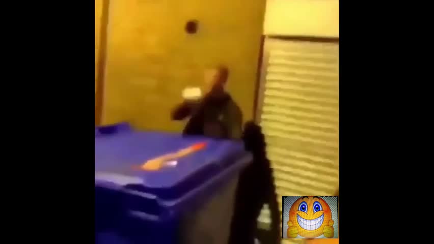 funny man falls