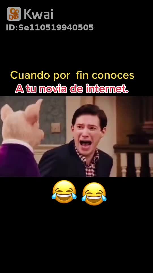 Cuando encuentras tu novia por internet