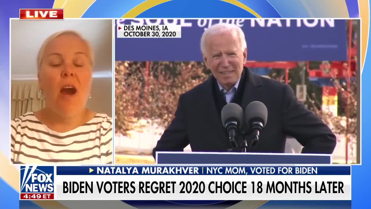 Democrats regret their vote for Sleepy Joe.