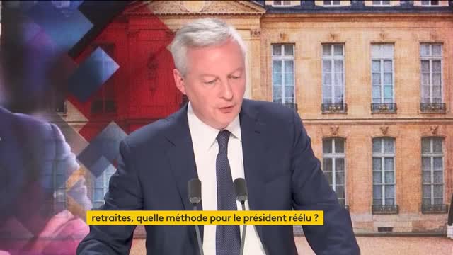 Bruno Le Maire et les retraites