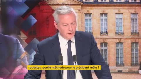 Bruno Le Maire et les retraites